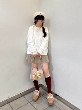 F i.n.tさん（レディース・160cm）の冬コーディネート