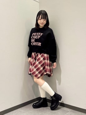 F i.n.tさん(レディース・153cm)の冬コーディネート