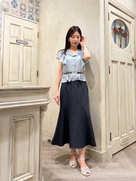 F i.n.tさん（レディース・162cm）の夏コーディネート