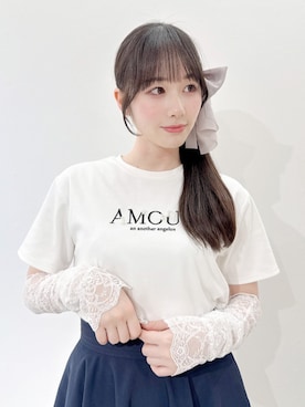 「F i.n.t（フィント）のリボンストラップパンプス/F&A（バレエシューズ、ベージュ系）」を使った、F i.n.tさん（レディース・158cm）の春コーディネート