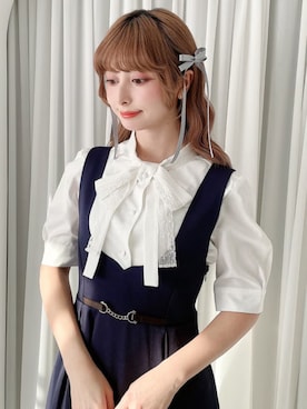 「F i.n.t（フィント）のアイテム」を使った、F i.n.tさん（レディース・152cm）の春コーディネート