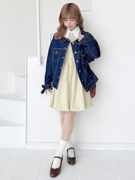 F i.n.tさん（レディース・152cm）の春コーディネート