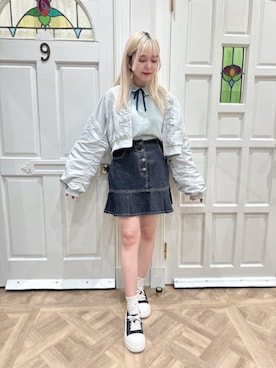 F i.n.tさん(レディース・153cm)の春コーディネート