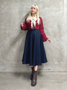 F i.n.tさん（レディース・153cm）の冬コーディネート