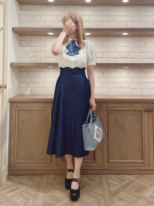 ローズ刺繍トートバッグ/ an another angelus アンアナザーアンジェラス an another angelus 【大人気
