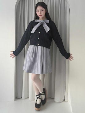 「F i.n.t（フィント）のアイテム」を使った、F i.n.tさん（レディース・157cm）の冬コーディネート