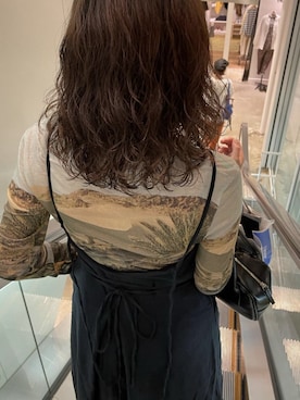 「ENOF（イナフ）のアイテム（ワンピース/ドレス）」を使った、hnmさん（レディース・155cm）の秋コーディネート