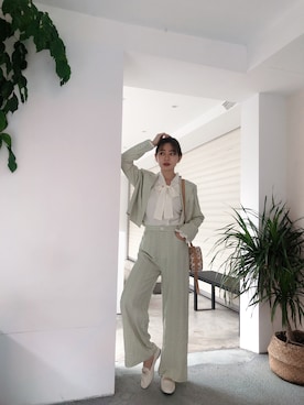 「tayswear」｜Taylor Maさん（レディース・160cm）の春コーディネート