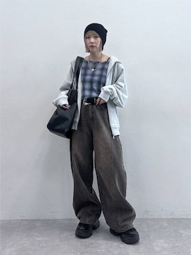 anninさん（レディース・152cm）の秋コーディネート