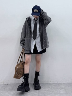 anninさん(レディース・152cm)の冬コーディネート