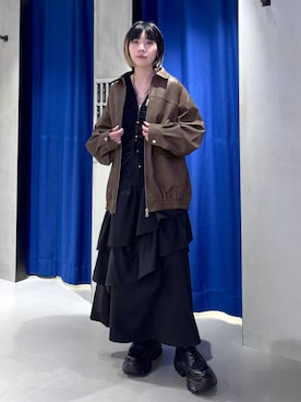 「アイテム（ブーツ）」を使った、anninさん（レディース・152cm・30代）の秋コーディネート