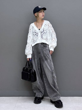 anninさん（レディース・152cm）の春コーディネート