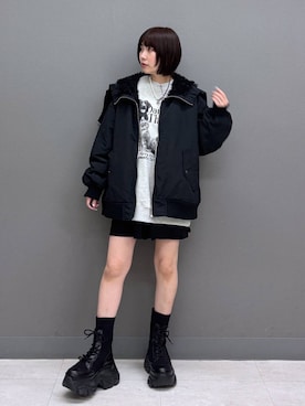 anninさん（レディース・152cm）の冬コーディネート