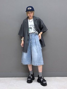 anninさん（レディース・152cm）の春コーディネート
