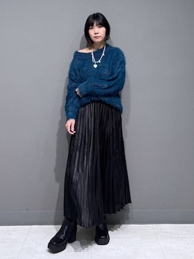 「アイテム（ブーツ）」を使った、anninさん（レディース・152cm・30代）の冬コーディネート