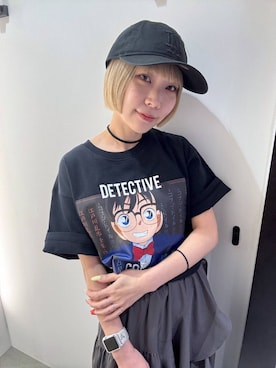 「PAGEBOY（ページボーイ）の【NEW ERA】9TWENTY（キャップ）」を使った、anninさん（レディース・152cm）の春コーディネート