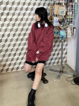 「PBLIM（ページボーイリム）のアイテム」を使った、anninさん（レディース・152cm）の秋コーディネート