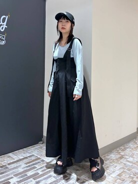 「アイテム（帽子）」を使った、anninさん（レディース・152cm・30代）の春コーディネート