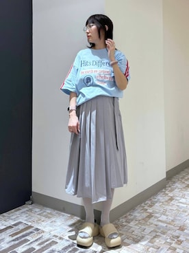 「PBLIM（ページボーイリム）のアイテム」を使った、anninさん（レディース・152cm）の春コーディネート