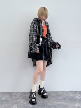 anninさん（レディース・152cm）の春コーディネート