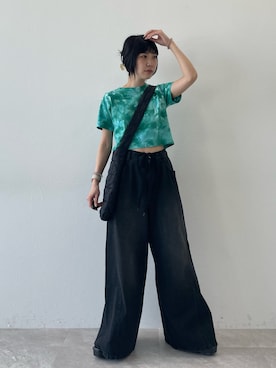 「PAGEBOY（ページボーイ）のアイテム（バレッタ/ヘアクリップ）」を使った、anninさん（レディース・152cm）の春コーディネート