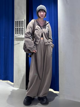「アイテム（ボストンバッグ）」を使った、anninさん（レディース・152cm・30代）の秋コーディネート