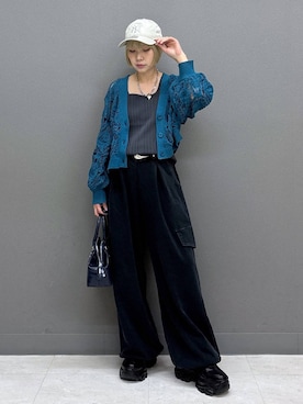 「PAGEBOY（ページボーイ）のアイテム」を使った、anninさん（レディース・152cm）の春コーディネート