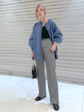 「PAGEBOY（ページボーイ）のチェーンスタッズショルダー（ショルダーバッグ）」を使った、anninさん（レディース・152cm）の夏コーディネート