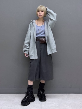 anninさん（レディース・152cm）の春コーディネート