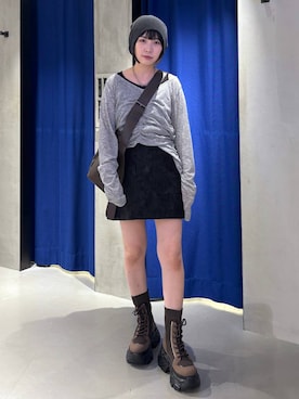 「アイテム（トップス）」を使った、anninさん（レディース・152cm・30代）の秋コーディネート