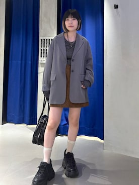 「ミニスカート」｜anninさん（レディース・152cm・30代）の秋コーディネート