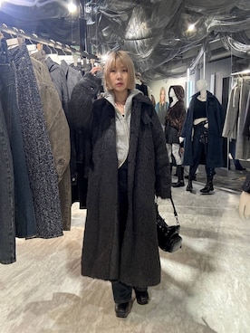 「PAGEBOY（ページボーイ）のスマートレッグデニム（デニムパンツ、ブルー系）」を使った、anninさん（レディース・152cm）の秋コーディネート