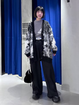 「アイテム（スラックス）」を使った、anninさん（レディース・152cm・30代）の秋コーディネート