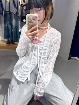 「アイテム（スウェットパンツ）」を使った、anninさん（レディース・152cm・30代）の秋コーディネート