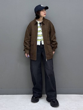 anninさん（レディース・152cm）の冬コーディネート