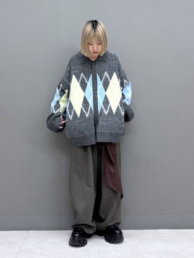 「PBLIM（ページボーイリム）のアイテム」を使った、anninさん（レディース・152cm）の秋コーディネート