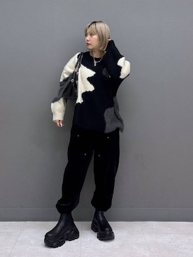「PBLIM（ページボーイリム）のアイテム」を使った、anninさん（レディース・152cm）の秋コーディネート