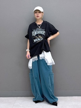 anninさん(レディース・152cm)の春コーディネート