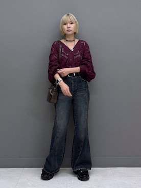 anninさん（レディース・152cm）の春コーディネート