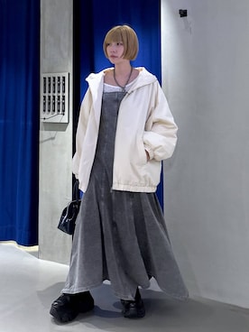 anninさん（レディース・152cm）の冬コーディネート