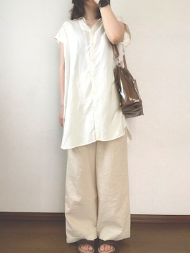 auさん（レディース・158cm）の夏コーディネート