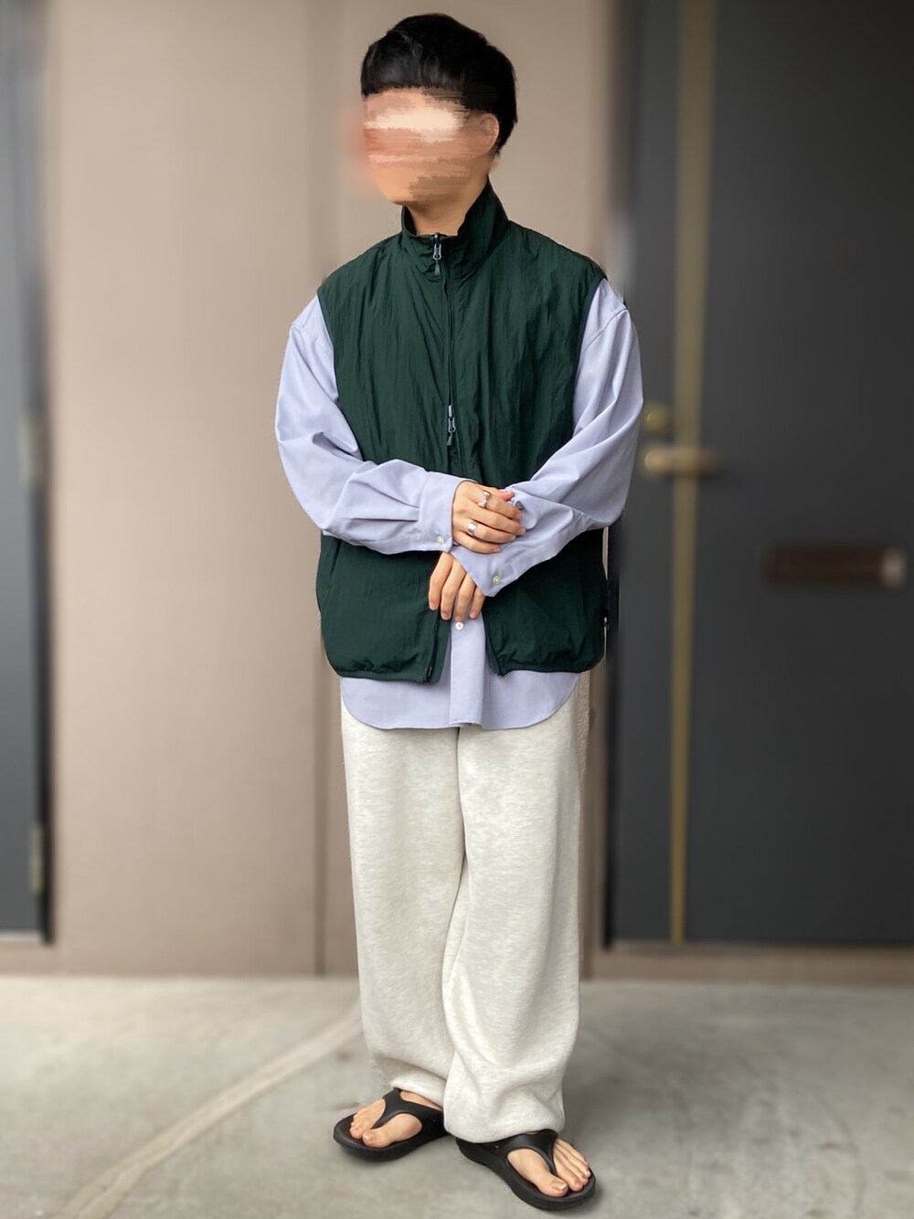 DAIWA PIER39 Tech Mil Vest ナイロンベスト グリーン DAIWA PIER39