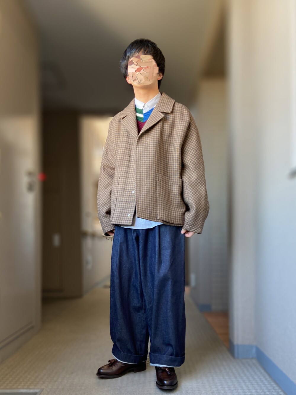 CULLNI アシンメトリーVネックニット CULLNI（クルニ）の「2021春夏 アシンメトリーニット（ニット