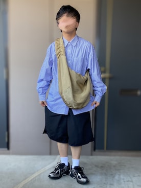 「クロップドパンツ」｜おます@低身長(159cm)さん（メンズ・159cm）の秋コーディネート