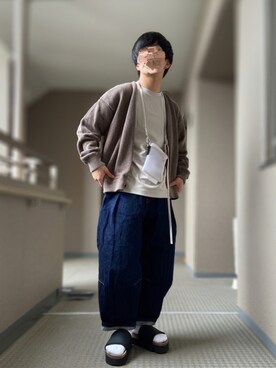 「TEXTURE WE MADE（テクスチャーウィーメイド）のアイテム」を使った、おます@低身長(159cm)さん（メンズ・159cm）の秋コーディネート