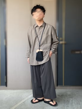 「MARROW（マロウ）のアイテム」を使った、おます@低身長(159cm)さん（メンズ・159cm）の秋コーディネート