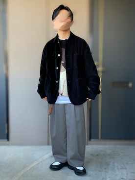 おます@低身長(159cm)さん（メンズ・159cm）の春コーディネート