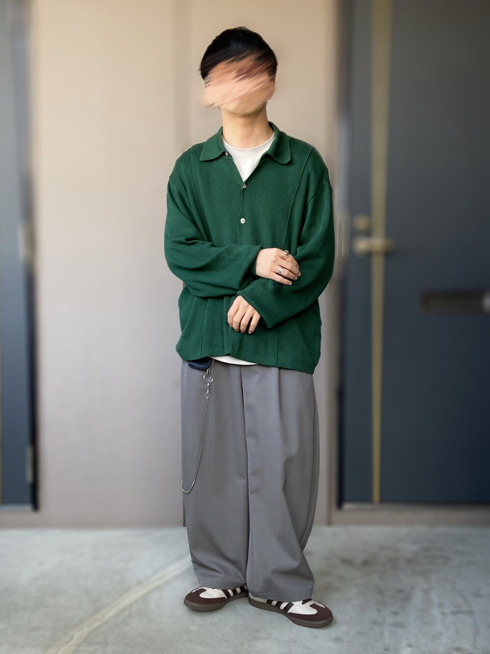 KAIKO BOX KNIT SHIRTを使ったその他ユーザーのメンズ人気ファッション