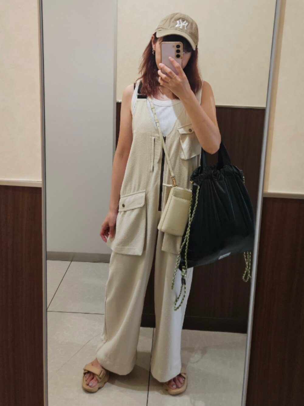 SLOBE citron.フィッシングサロペットを使った人気ファッション