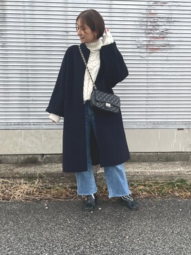 Haru☆さん（レディース・153cm）の冬コーディネート